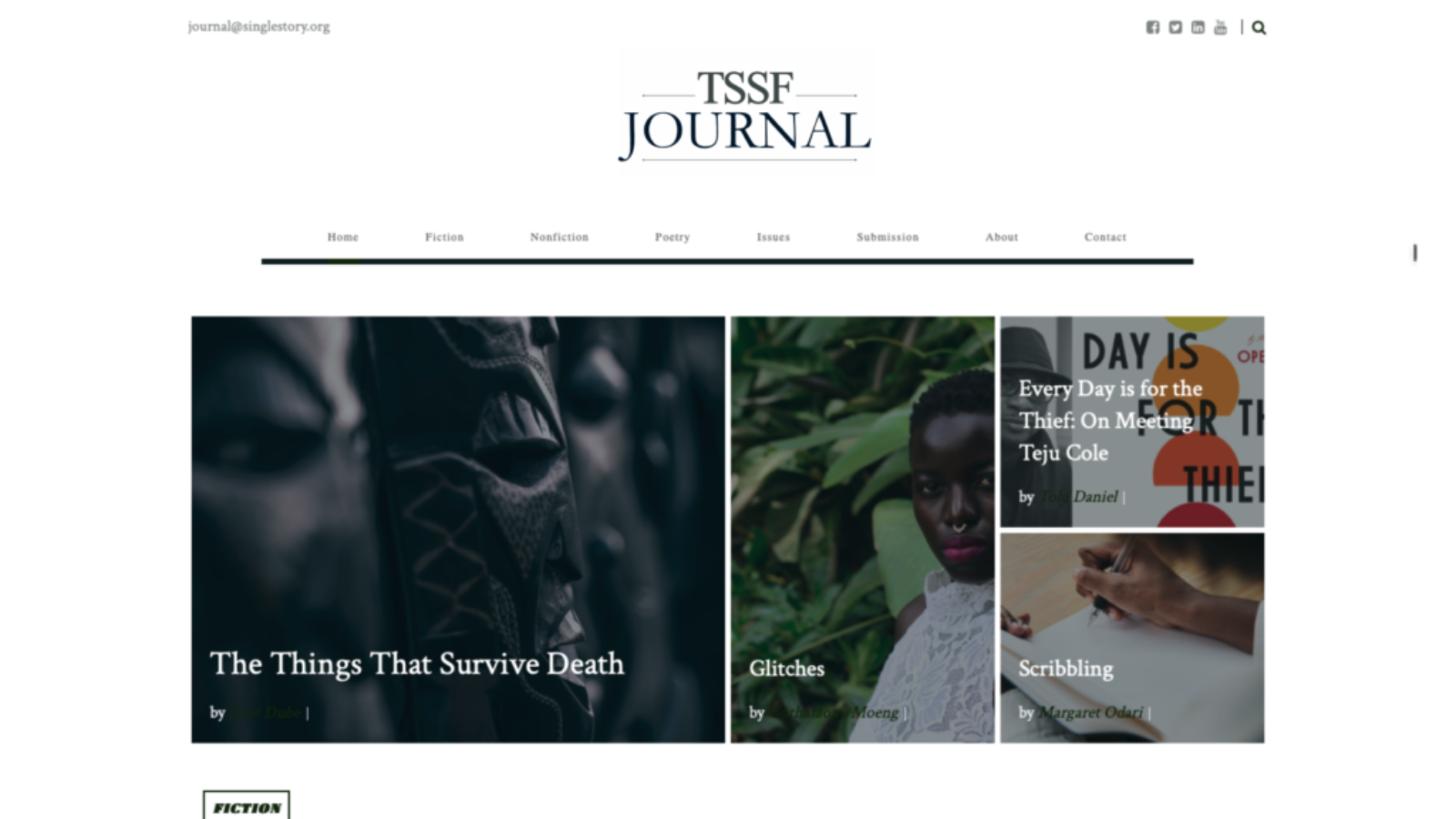 TSSF journal homepage