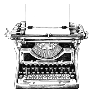 Typewriter TSSF The Single Story Foundsation African Lit Journal